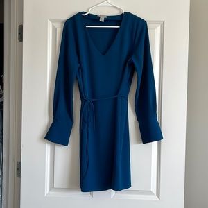 H&M tie waist dress.